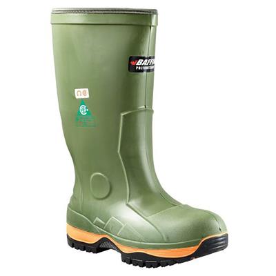 Baffin 51570000 Men's CSA 13 in. Forest Green Ice Bear Metal-Free Waterproof -50-Degree Winter PU Rubber Safety Work Boots