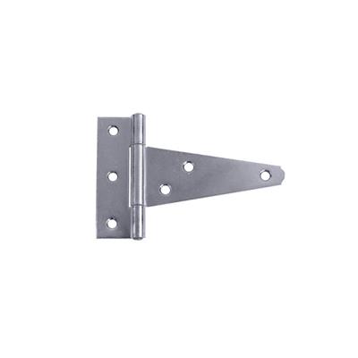 Canaropa 4 in. Steel Zinc Plated Heavy-Duty Tee Hinge with Fixed Pin (2-Pack)