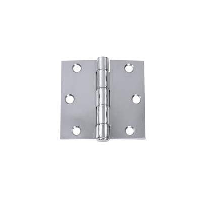 Canaropa 3 in. x 3 in. Steel Zinc Plated Square Corner Residential Hinge (2-Pack)