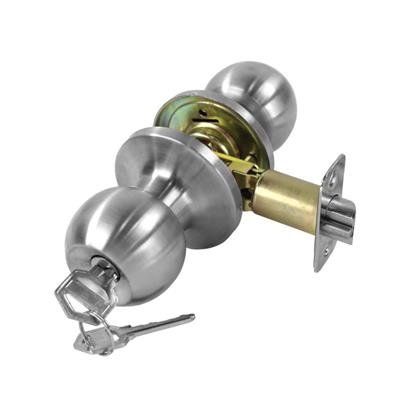 Canaropa V3151BMKA-15M.11771 Satin Nickel Locking Entrance Door Knob Kit Keyed-Alike Tubular (13-Pieces)