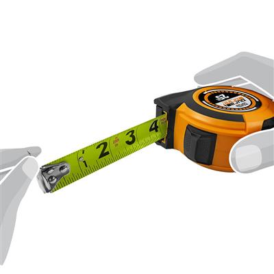 DuraDrive 25 ft. Hi-Vis Imperial EZ-Read Double Side Dual Hook Tape Measure