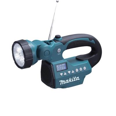 Makita DMR050 18-Volt/14.4-Volt Lithium-Ion Cordless 2-in-1 LED Flashlight Radio (Tool Only)