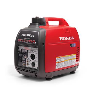 HONDA EU2200iTC1 2200 Watt 4-Stroke GXR120T Gas Enclosed Ultra-Quiet Parallel Connect Companion Inverter Generator with GFCI Outlet