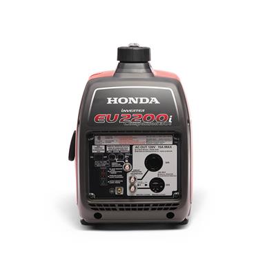 HONDA EU2200iTC1 2200 Watt 4-Stroke GXR120T Gas Enclosed Ultra-Quiet Parallel Connect Companion Inverter Generator with GFCI Outlet