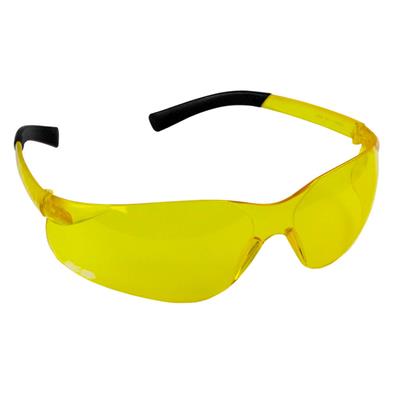 DuraDrive Low Light Amber Lens Frameless Sport Shaped Safety Glasses