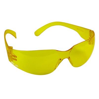 DuraDrive Low Light Amber Lens Economy Frameless Safety Glasses