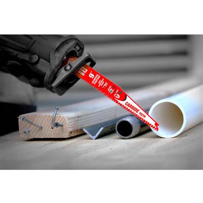 Freud Diablo DS0609CGP3 Demo Demon 6 in. 6/9-TPI Carbide-Tipped General Purpose Reciprocating Saw Blade (3-Pack)