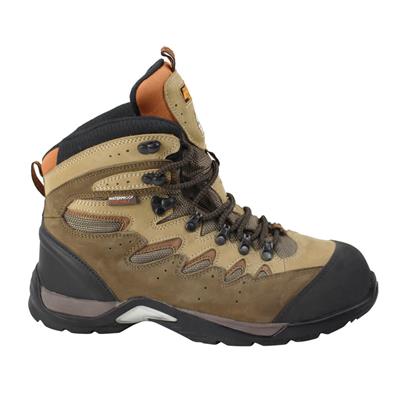 DuraDrive Men's CSA HUNTINGTON 6 in. Brown Steel Toe Nubuck Waterproof Work Boots