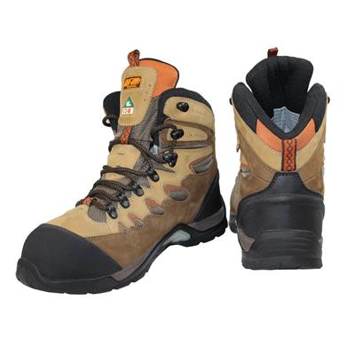 DuraDrive Men's CSA HUNTINGTON 6 in. Brown Steel Toe Nubuck Waterproof Work Boots