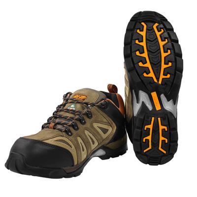 DuraDrive Men's CSA Huntington Low Brown Steel Toe Nubuck Waterproof Work Shoes