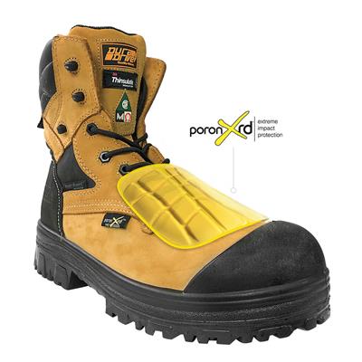 DuraDrive Men's CSA PATRON 8 in. Composite Toe Nubuck Waterproof Insulated Work Boots