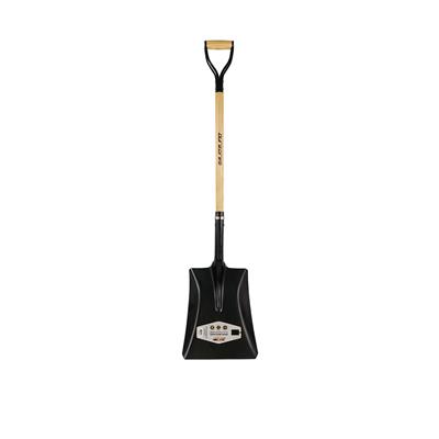 DuraDrive 51 in. Ash Wood D-Handle Square Mouth Shovel