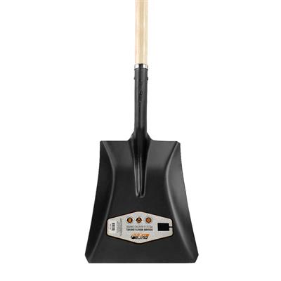 DuraDrive 51 in. Ash Wood D-Handle Square Mouth Shovel