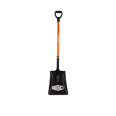 DuraDrive 51 in. Fibreglass D-Handle Square Mouth Shovel