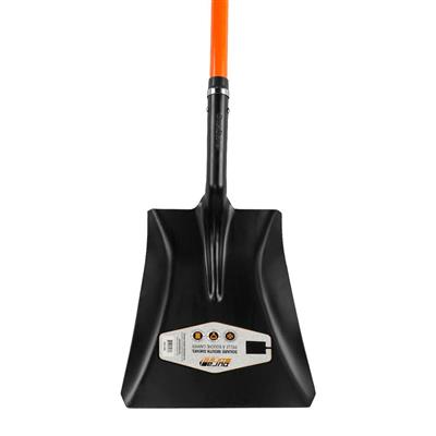 DuraDrive 51 in. Fibreglass D-Handle Square Mouth Shovel