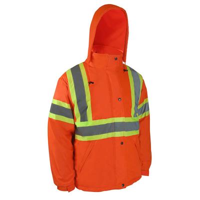 Jackfield 70-532R Hi-Vis Nylon Polar Fleece Lined Jacket