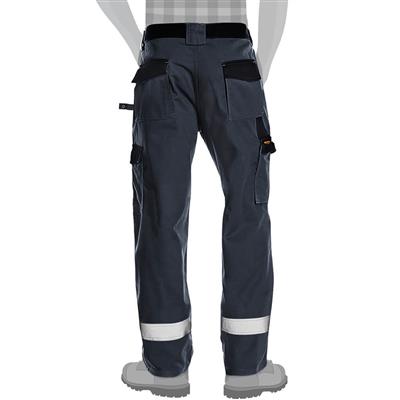 DuraDrive Men's TRADESMAN Navy Hi-Vis Two Tone Work Pants