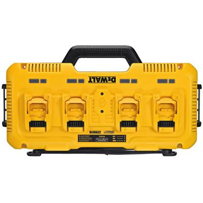 DEWALT DCB104 20-Volt MAX Lithium-Ion Battery 4-Port Fast Charger