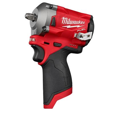 Milwaukee 2555-20 M12 FUEL 12-Volt Lithium-Ion 1/2 in. Brushless Stubby Impact Wrench (Tool Only)