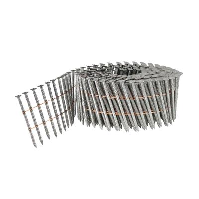 DuraDrive 1-3/4 in. x 0.092 15-Degree Angled Duradized Cold-Dip Galvanized Ring Shank Flat Top Coil Framing Nails (3,600-Box)