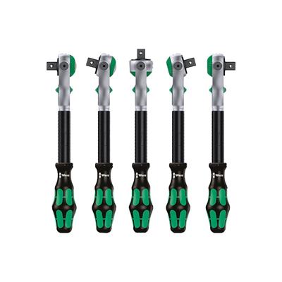 Wera 05004016001 8100 SA 6 Zyklop 1/4 in. Drive Metric Speed Ratchet Set (28-Piece)