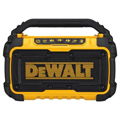 DEWALT DCR010 12-Volt/20-Volt MAX Lithium-Ion Jobsite Bluetooth Speaker