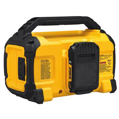 DEWALT DCR010 12-Volt/20-Volt MAX Lithium-Ion Jobsite Bluetooth Speaker