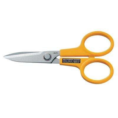OLFA 9766 SCS-2 7 in. Stainless Steel Serrated Edge Scissors