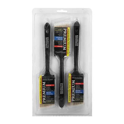 Crown Meakins 024103 2 in. Polyester Angular Paint Brush (3-Pack)