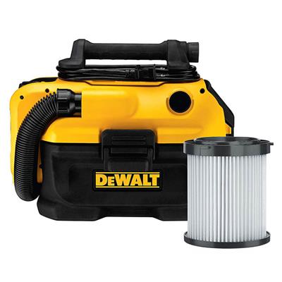 DEWALT DCV581H 18-Volt/20-Volt MAX Lithium-Ion 2-Gallon Cordless/Corded HEPA Wet/Dry Vacuum