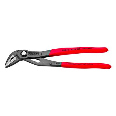 Knipex 87 51 250 SBA 10 in. Self-Locking Cobra Extra-Slim Nose Water Pump Pliers