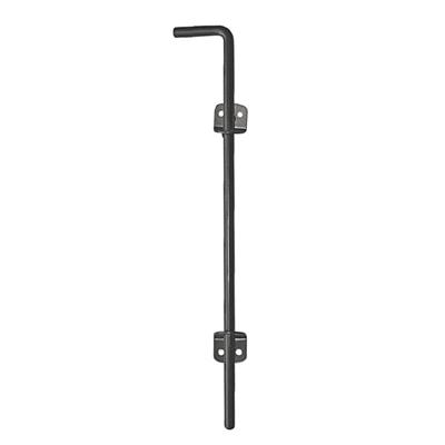 Nuvo Iron CBW 18 in. Black Steel Cane Bolt