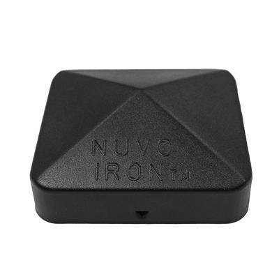 Nuvo Iron PCP11BLK 3-1/2 in. x 3-1/2 in. Black Aluminum Wooden Fence and Gate Easy Cap Pyramid Post Cap