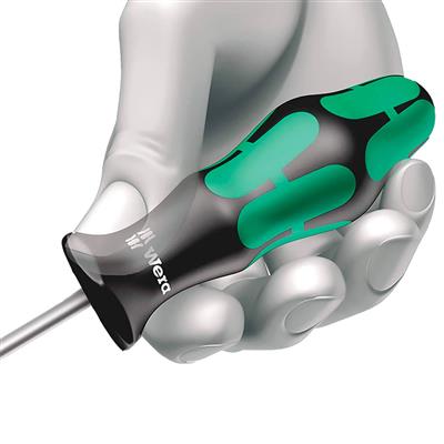 Wera 05100030001 334 SB Kraftform Plus 1.2 x 6.5 x 150mm Slotted Drive Screwdriver