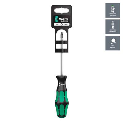 Wera 05100062001 367 SB Kraftform Plus 20 x 100mm Torx Drive Screwdriver