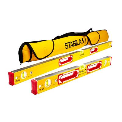 STABILA 48370 196 Series Classic 24 in. 48 in. and Torpedo Level Set