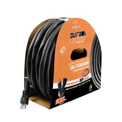 DuraDrive 100 ft. 12/3 SEOOW Single Tap Extension Cord