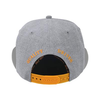 DuraDrive  Grey One Size Baseball Cap with Adjustable Closure