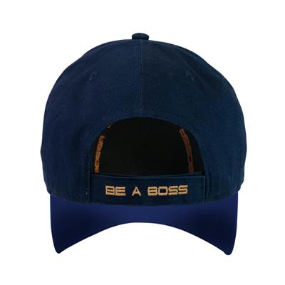 Bossa 28785 Navy One Size Baseball Cap with Adjustable Closure