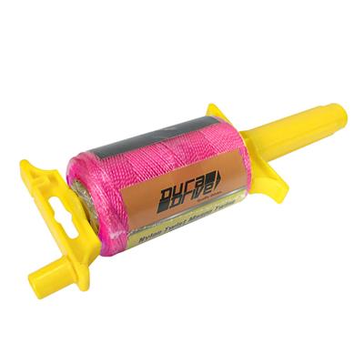 DuraDrive 500 ft. Bright Pink Twisted Nylon Mason Line Twine with Line Reel