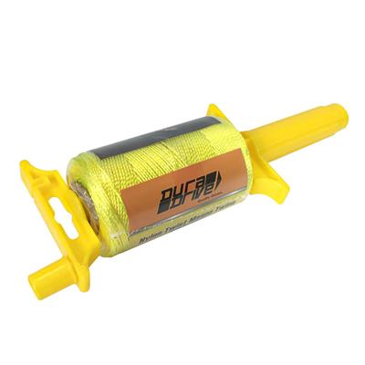 DuraDrive 500 ft. Bright Yellow Twisted Nylon Mason Line Twine with Line Reel