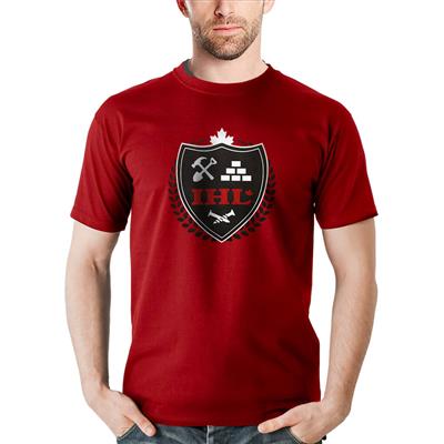 IHL Men's ELITE Red Short Sleeve T-Shirt