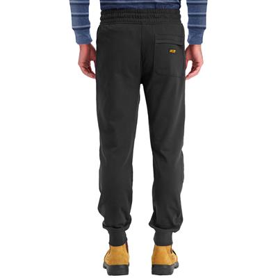 DuraDrive Men's VAGABOND Black Jogger Work Pants with Knee-Pad Pockets