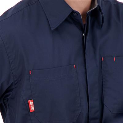 DuraDrive Men's VOLT RED LABEL Twill Long Sleeve Work Shirt