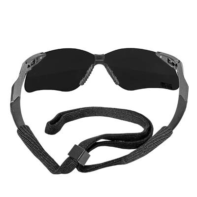 DuraDrive CS-013S Smoke Lens Anti-Scratch Nemsis Safety Glasses with Strap