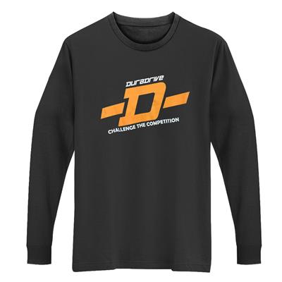 DuraDrive Men's Black Long Sleeve T-Shirt