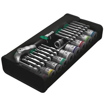 Wera 05004046001 3/8 in. Drive Zyklop Speed Ratchet Metric Set (29-Piece)