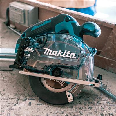 Makita DCS553Z 18-Volt Lithium-Ion 5-7/8 in. Brushless Dust Collecting Metal Cutting Saw (Tool Only)