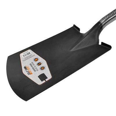 Duradrive 58 in. Fibreglass Round Spade Mouth Garden Shovel