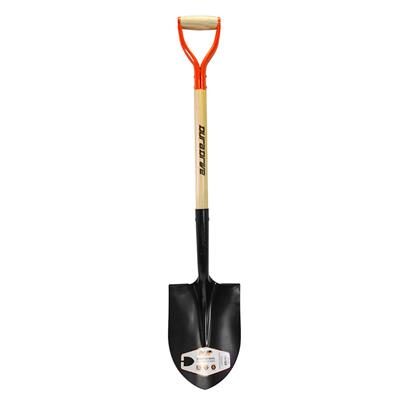 Duradrive 41 in. Ash Wood D-Handle Round Point Digging Shovel